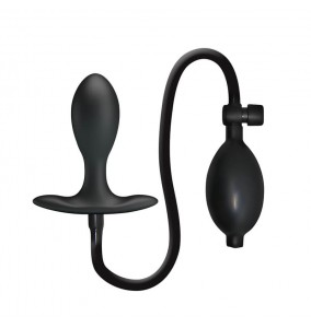 MR PLAY - Inflatable Anal Plug (Black)